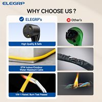 Cordon adaptateur pour générateur ELEGRP 30 ampères vers camping-car, NEMA L14-30P vers TT-30R, adaptateur de prise générateur 4 broches vers 3 broches