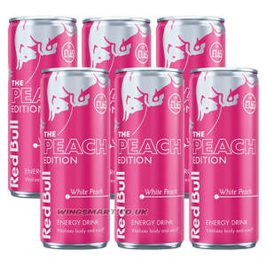 Fournisseur en gros pas cher de boissons énergisantes Red Bull sans sucre, édition pêche blanche, 4 x 250 ml, disponible maintenant en stock - Product Image 2