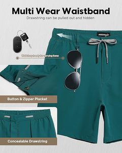 Pantalones Cortos Deportivos de Spandex Negros con Cordón Ajustable y Logotipo Personalizado de Alta Calidad para Hombre, para Entrenamiento Atlético - Product Image 3