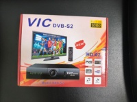 Récepteur satellite TV VIC HD-02 DVB-S2, Full HD 1080P H.264, décodeur numérique, prend en charge le lecteur multimédia USB PVR pour le marché africain