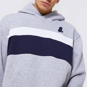 Conjunto de Sudadera y Pantalón de Algodón 100% Transpirable, Ecológico y de Alto Gramaje para Hombre, Estilo Urbano, con Bloques de Color Personalizados, Venta al por Mayor - Product Image 5