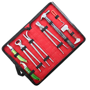 Kit d'outils de maréchal-ferrant vétérinaire de marteau de conduite de sabot de vente chaude pour le soin des chevaux - Product Image 1