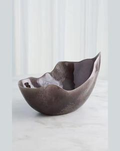 Bol en bois de manguier naturel sculpté pour salades de fruits Soupe de pâtes pop-corn Table à manger en bois rustique faite à la main Ensemble de plats de service - Product Image 5