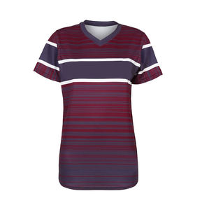 ชุดเครื่องแบบซอฟต์บอลระเหิดออกแบบได้ตามต้องการสำหรับผู้ชายและผู้หญิงเสื้อโพลีเอสเตอร์และกางเกงชื่อทีมและพิมพ์โลโก้ - Product Image 2