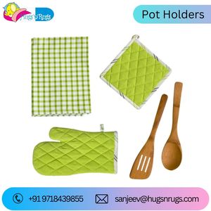 Hot Selling Pot Holder Best Manufacturer Pot Holder With Customized Design and Logo 100% Cotton Pot Holder for Hot Sale... - Product Image 2