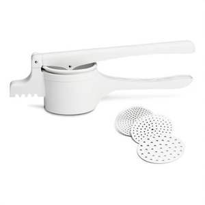 Potato masher 3 <b>discs</b> <b>Plastic</b> EASY White 2559 - Product Image 2