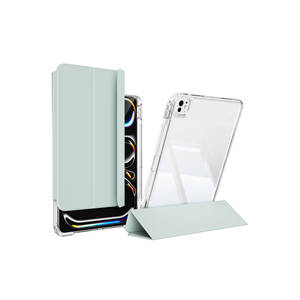 Netzy 2024 iPad Pro 13 Housse de protection antichoc coulissante avec airbag pour tablette Étui magnétique détachable 10,5 pouces ROHS FCC PU - Product Image 2