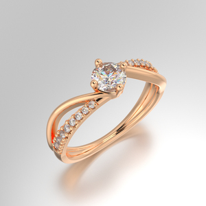 Vintage Gold Plated Women's Wedding Engagement <b>Ring</b> with Zircon <b>Custom</b> Jewelry for 925 Sterling Silver-Gift & Anniversary - Product Image 4