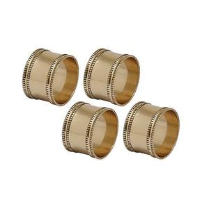 Boucle de serviette en plumes en laiton nouvel anneau de serviette de restaurant occidental - Product Image 2