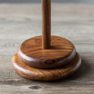 Dispensador de soporte de bolas de hilo de madera portátil elegante personalizado, superventas para ganchillo y tejer, soporte de hilo de madera fácil de usar - Product Image 6