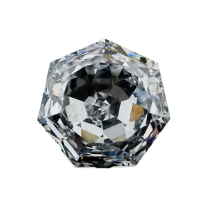 เพชรเทียมสำหรับปลูกในห้องแล็บแบบหลวม0.5CT ได้รับการรับรอง VS1สำหรับ2CT รูปทรงเฮปติกอนเดอ VVS - Product Image 1