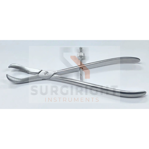 Fórceps de sujeción de acero profesional, instrumento quirúrgico de fijación ósea ortopédica tipo Speedlock de 7 pulgadas, uso médico certificado CE - Product Image 4