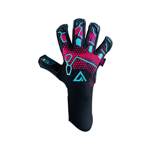 ถุงมือผู้รักษาประตูคุณภาพสูง ปี 2026 ผลิตจากยางลาเท็กซ์ ระบายอากาศได้ดี กันน้ำ สายรัดข้อมือปรับได้ สำหรับการแข่งขันระดับมืออาชีพ พร้อม Ako - Product Image 2