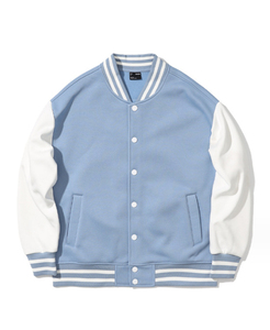 Chaquetas universitarias para hombre de talla grande con logotipo personalizado chaquetas bomber de satén de béisbol con letras de invierno hechas en Pakistán - Product Image 1