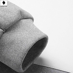 ชุดกันหนาวแบบมีฮู้ดสำหรับผู้ชาย, ชุดกันหนาวกางเกงเอวแบนทำจากผ้าขนสัตว์นีโอพรีนยืดหยุ่นได้5มม. - Product Image 6