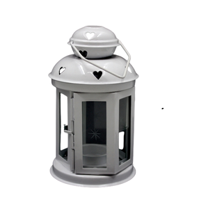 Iluminación decorativa linterna de hierro verde Pc soporte de vela linterna para decoraciones navideñas hecho a mano al por mayor a granel - Product Image 2