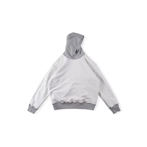 Sweat à capuche réversible à la mode avec Smiley jaune sur la manche Sweats à capuche pour hommes de style paresseux - Product Image 5