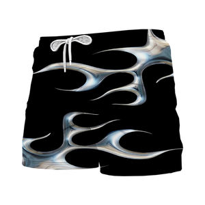 Maillot de bain d'été décontracté de haute qualité pour hommes Short de bain solide Séchage rapide Écologique Respirant OEM Maillot de bain de plage - Product Image 2