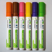 KT stylos pour tableau blanc, effacement facile, pointe Fine, longue durée de vie, conception personnalisable, gomme magnétique