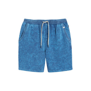 กางเกงวิ่งจ๊อกกิ้งสำหรับผู้ชายกางเกงขาสั้นสไตล์วินเทจซักลายกรดฟอกสีออกแดดซีดจางลง - Product Image 2