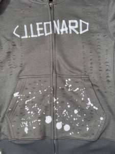 Trajes de sudor de algodón de peso pesado para hombres Jogger unisex con estampado de pantalla Conjunto de chándal de 2 piezas Chándal de ajuste suelto - Product Image 2