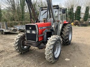 Granja de tractores Massey Ferguson 375 perfil bajo + cabina cargadora - Product Image 5