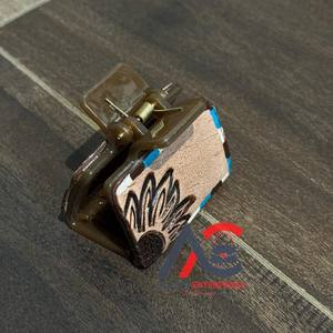 New Customize Various Shapes and Sizes of Hair Claw Floral Design with Engraved Tooled Leather Available Hair Clip for Women's - Product Image 1