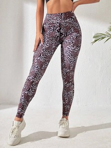 Leggings de fitness de yoga d'entraînement de vêtements actifs de haute qualité Leggings de fitness taille haute pour femmes - Product Image 3