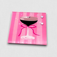 Outil de beauté polyvalent professionnel international personnalisé en acrylique rose avec nœud, magnétique, pour extensions de cils, écologique et réutilisable
