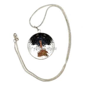 Obtenez des pendentifs personnalisés Chakra Layer Orgone Heart en ligne - Product Image 3