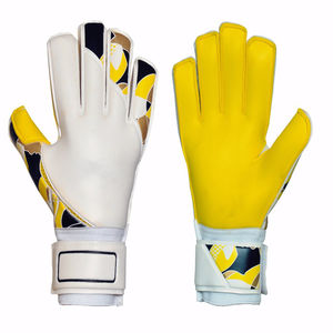 High Quality Customized Professional Soccer <b>Goalkeeper</b> <b>Gloves</b> Breathable Fabric Soft Contact Latex Wholesale Outdoor Rubber - Product Image 4