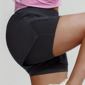 Nouveauté : Shorts double couche pour femmes en vente / Shorts double couche pour femmes taille adulte au prix le plus bas, prix de gros, OEM - Product Image 4