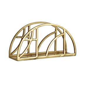 Servilletero de acero inoxidable hecho a mano Soporte de papel tisú de color plateado de calidad superior al precio más bajo - Product Image 2