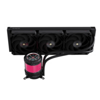Alseye W360-V-B Water AIO Cooler Liquid Cooling for CPU 2.1Inch TFT Screen Real Time Computer Hardware Data Digital Display