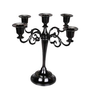 Candelabros de metal más exigentes Candelabros de 5 brazos Linternas Soportes de velas Candelabros niquelados pulidos a un precio asequible - Product Image 6