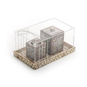 Highest Quality Dukhoon <b>Burner</b> With <b>Oud</b> Box With Acrylic Cover In Wooden And Mop Work Mubkhar Incense <b>Burner</b> - Product Image 6