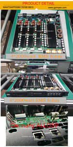 Perfetto 2ohm affidabile di alta qualità fabbrica diretta amplificatore digitale audio 1000 watt costruito in ALLDSP FIR dsp amplificatore di potenza - Product Image 2