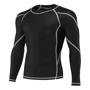 Rashguard de compression premium pour entraînement MMA, fitness, léger, séchage rapide, respirant, UPF50+, écologique, unisexe - Product Image 4