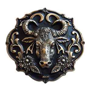 Cinturones de Cuero Genuino Personalizados con Hebilla de Metal Esmaltado 3D para Hombre - Product Image 6