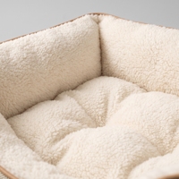 Lit pour chien en tissu design super doux et lavable, coussin pour chien, lit de luxe pour chien