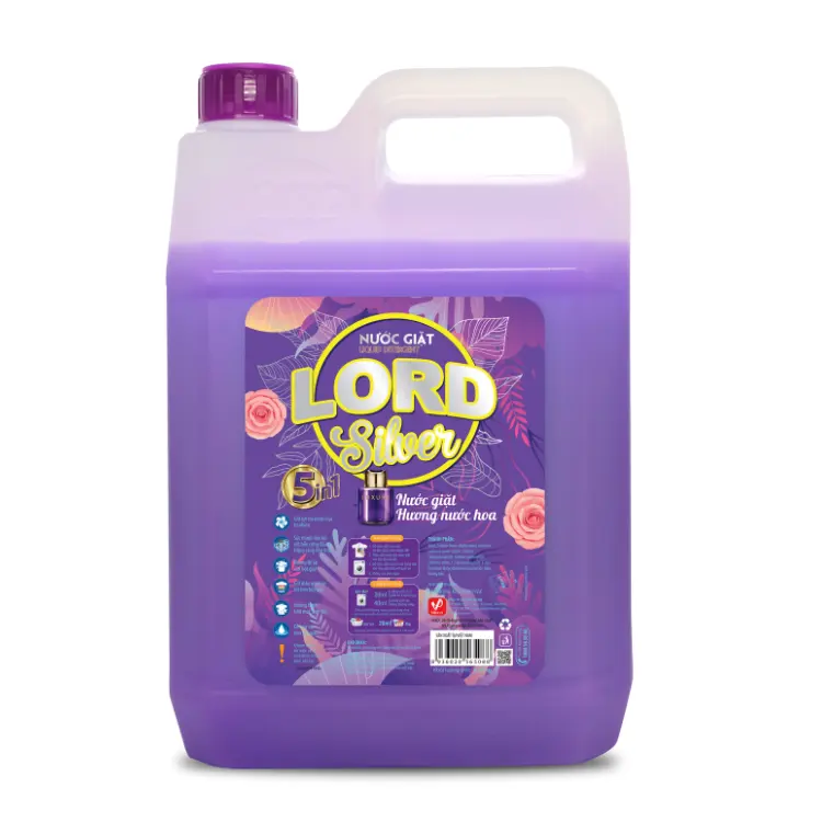 Lord Silver Laundry Detergent Detergent Liquid High Quality Washing Clothes Iso Certification Carton Box Made In China