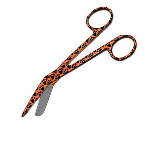 Tijera de Cirugía de alta calidad, mango recubierto de papel, sala de operaciones de acero inoxidable, tijera de punta afilada médica - Product Image 4