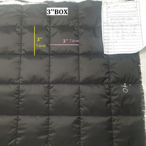 Alta calidad 100% poliéster 2 ''BOX CROSS acolchado patrón bordado para Hotel respetuoso con el medio ambiente 2-5 capas estándar - Product Image 3