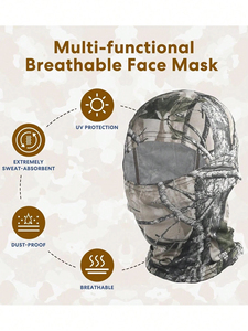 Hot Design Ski Chasse Cagoule À Capuche Masque Respirant Étanche 100% Polyester Sport Pêche En Plein Air Unisexe - Product Image 3