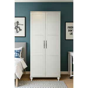 Commode Arion Kids Ege avec un design de rangement moderne, corps en MDF et pieds en bois, organisée et avec un couvercle - Product Image 1