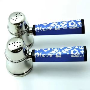 Juego de sal y pimienta con diseño de mango de latón y resina de diseño único con precio barato accesorios de cocina Nuevo Producto - Product Image 5