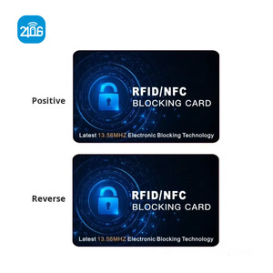 새로 입고된 공장 도매 맞춤 디자인 고품질 방수 13.56MHz <span class=keywords><strong>RFID</strong></span> 차단 카드 도난 방지용 - Product Image 6