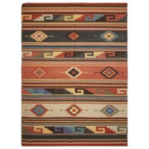 Alfombra Kilim personalizada OEM, decoración de suelo de lana y algodón con tamaño y color de diseño personalizado para el espacio de la habitación - Product Image 2