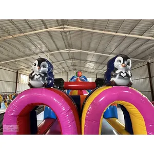 สระน้ำเป่าลมรูปเพนกวินสำหรับเล่นน้ำ - Product Image 4