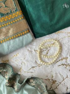 Qualité d'exportation indienne dernière culotte Kurti en pur coton Kanchi et Dupatta avec Jaccard agitant le travail achats en ligne inde à vendre - Product Image 6